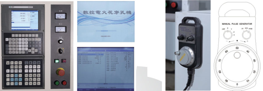 Yüksek kaliteli CNC EDM Diş Açma Makinesi1